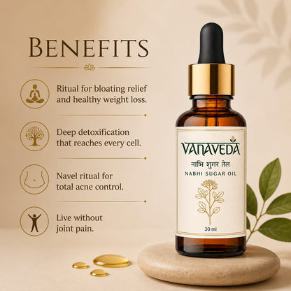 Vanaveda Sugar Balance Naabhi Oil